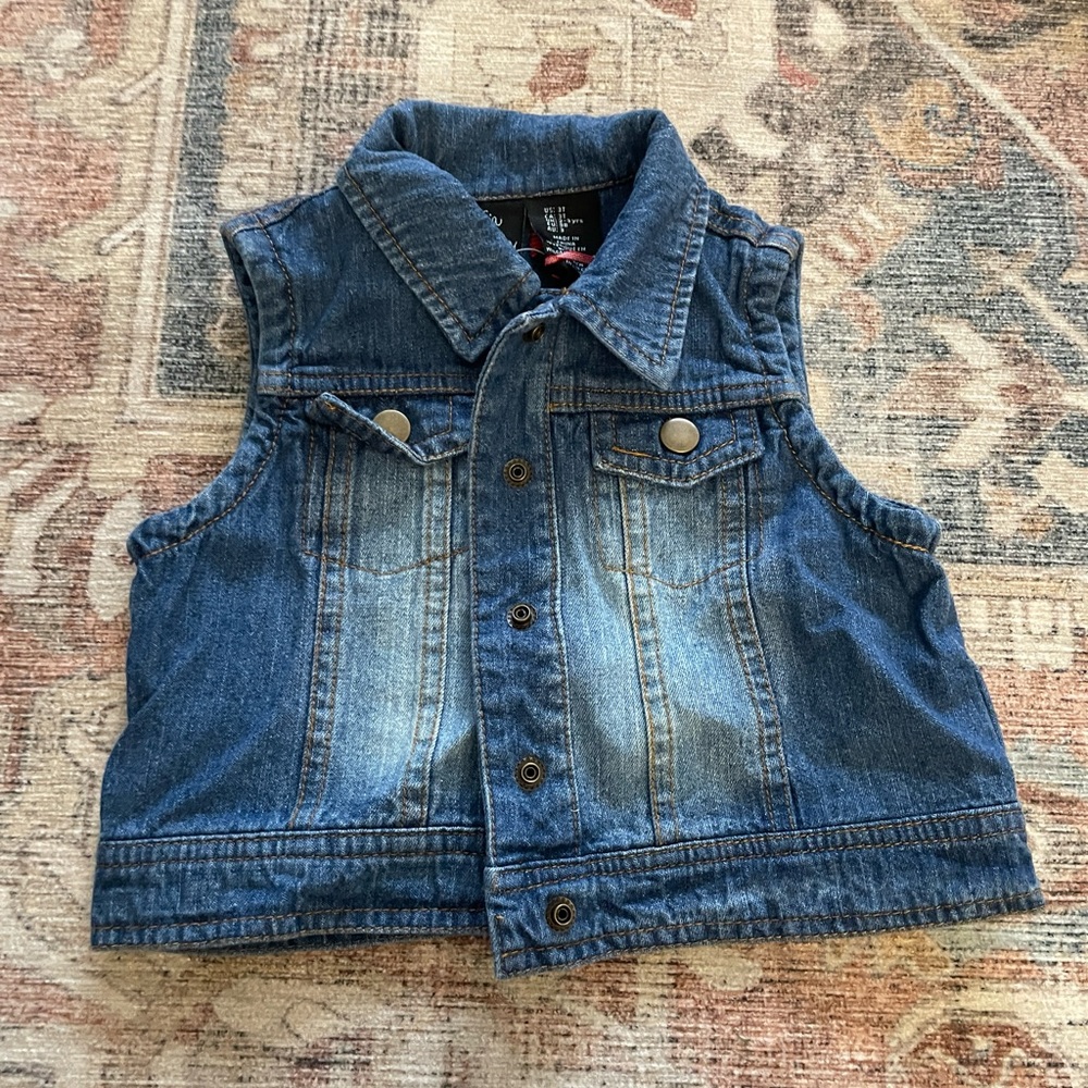 Toddler girls Denim Vest